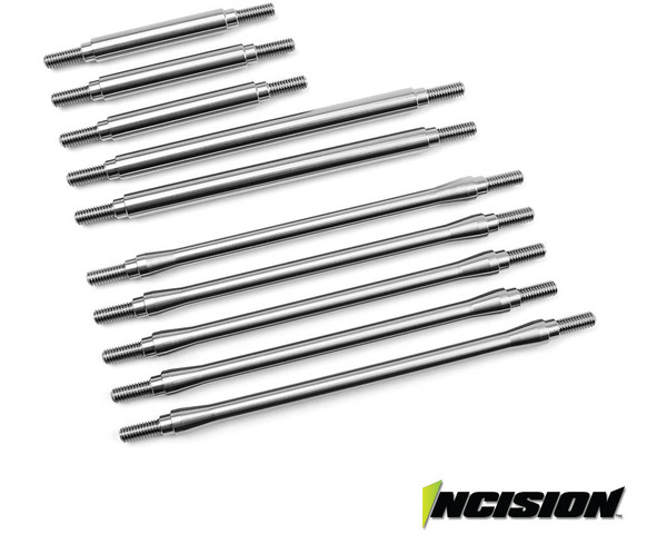 TRX-4 Stainless St 10pc Link Kit 12.3in Wheelbase photo