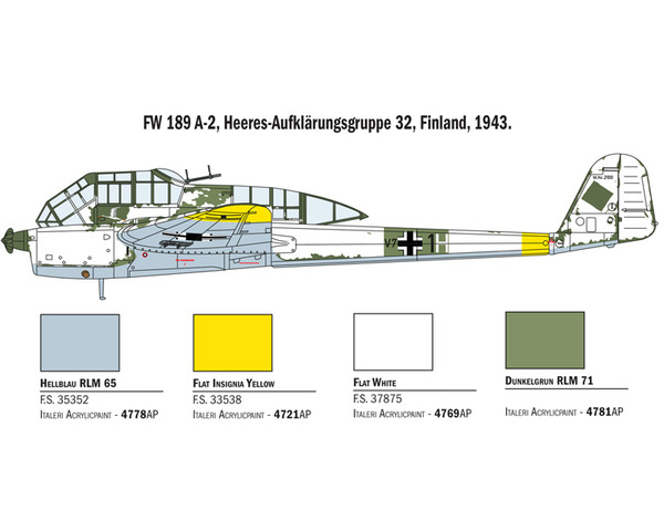 discontinued 1/72 FW-189 A-1 photo