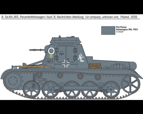 1/72 Sd.Kfz 265 Kleine Panzerbefehlswagen Tank photo