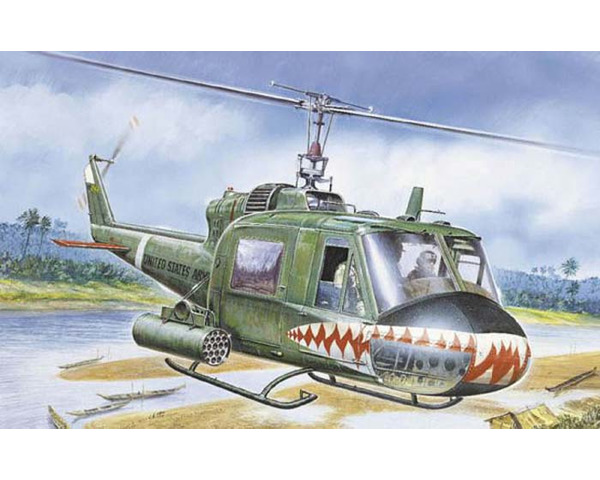 discontinued  1/72 Bell Huey UH-1C Gunship Helicopter photo