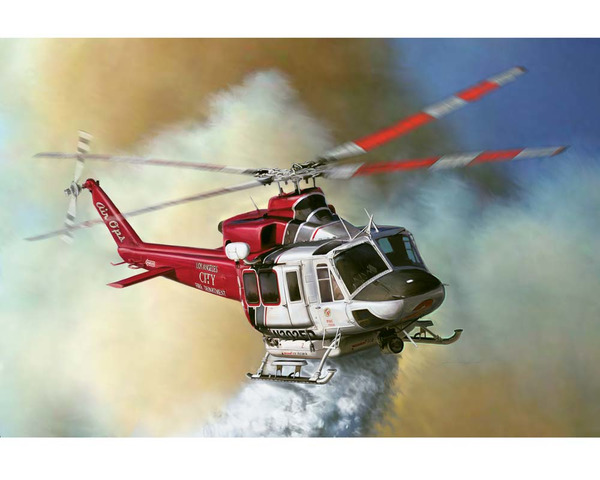 1/72 Bell 412 LAFD Model Set photo