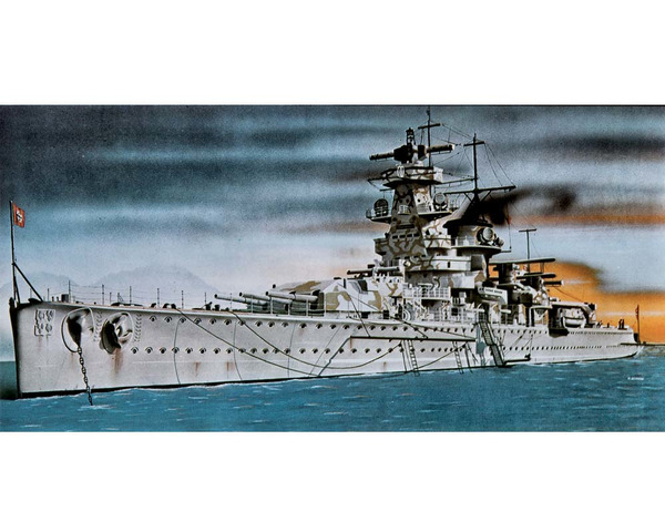 1/720 Scale Admiral Graf Spee Plastic Model Kit photo