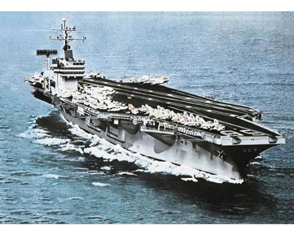 discontinued  1/720 U.S.S. Nimitz Nuclear Aircraft Carrier photo