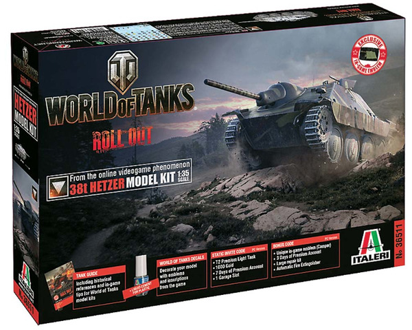 discontinued 1/35 World of Tanks 38t Hetzer photo