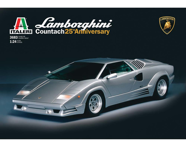 discontinued  1/24 Lamborghini Countach 25th Anniversary photo