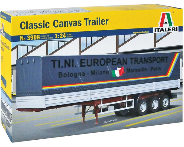discontinued  1/24 Classic Canvas Trailer photo