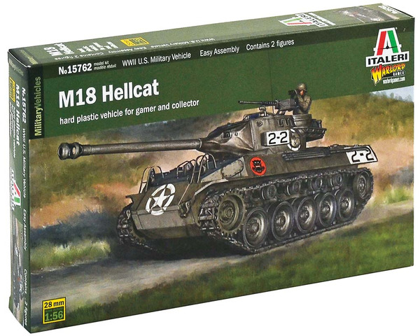 1/56 M18 Hellcat Tank w/2 Drivers photo