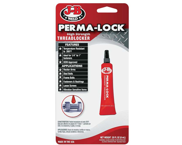 discontinued JB Weld Perma-Lock High-Strength Threadlocker photo