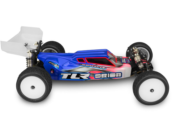 Clear TLR 22 3.0 Worlds Body w/6.5 Rear Wing Light Weight photo
