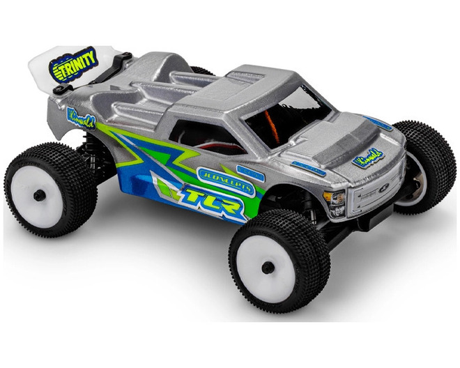 Tap to zoom Losi Micro-T Finnisher Stadium Truck Body W/Spoiler (Clear)