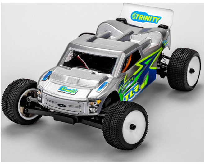 Losi Micro-T Finnisher Stadium Truck Body W/Spoiler (Clear) photo