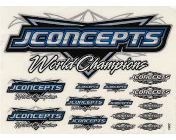 Jconcepts World Champions Logo Decal photo