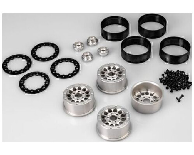 Quick Draw - 2.0 crawler wheel natural w/ black bead lock 4pc photo