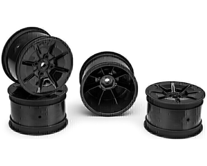 Pioneer - RC10b7/RC10b7d 2.2 2WD/4WD Buggy Rear Wheel Stealth Bl photo