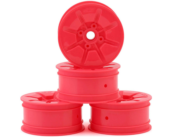 RC10t Pioneer 2.2 Narrow Front Wheels (Pink) (4) photo
