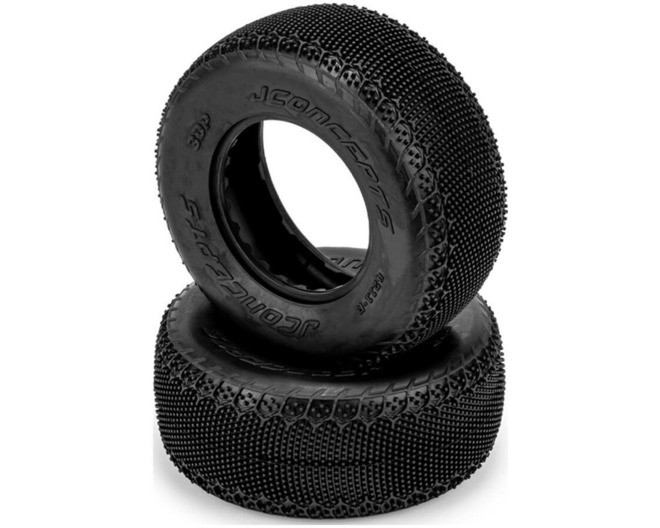 3dp Short Course Carpet Tires (2) (Pink)