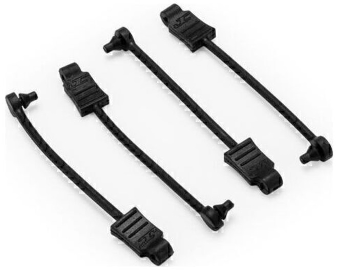 Body Clip Tether 4pc Fits #5131 Jconcepts X-Maxx Body Mount Se photo