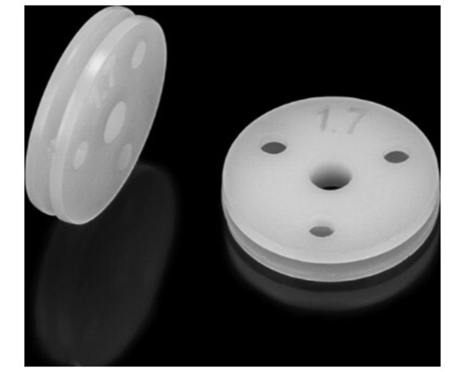 Bk Design Ae 13mm Shock Piston (2) (2.5mm Thick) (3x1.7mm)
