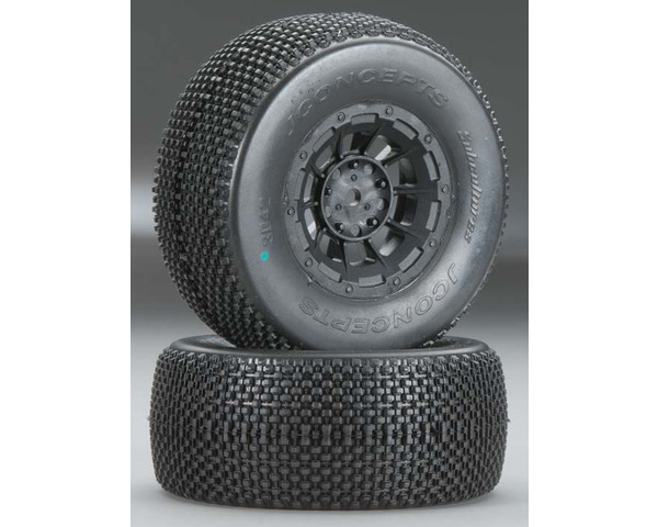 discontinued Subcultures Pre-Mounted Black Hazard 12mm Wheels photo