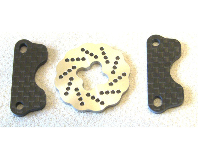 Tap to zoom Hp Wave Carbon Disc Brake Set Jt
