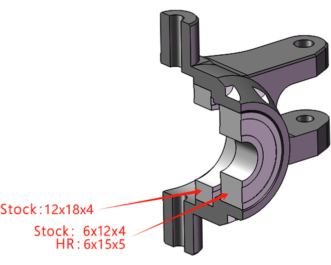 6061 Steering HD Bearing Blocks JTF photo