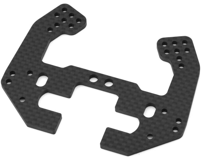 Team Associated RC10 4WD 3mm Carbon Fiber Front Shock Tower photo