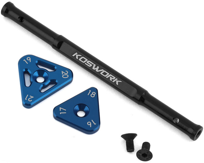 Aluminum 1/10 Buggy Ride Height Gauge Set (16-18mm & 19-21mm) photo