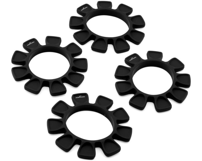 Ufo High-Strength Silicone Tire Glue Bands (Black) (4) (1/8 & 1/ photo