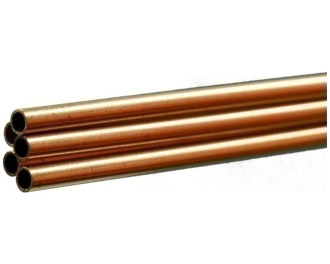 Round Brass Tube: 1/8 Od X 0.014 Wall X 36 Long photo