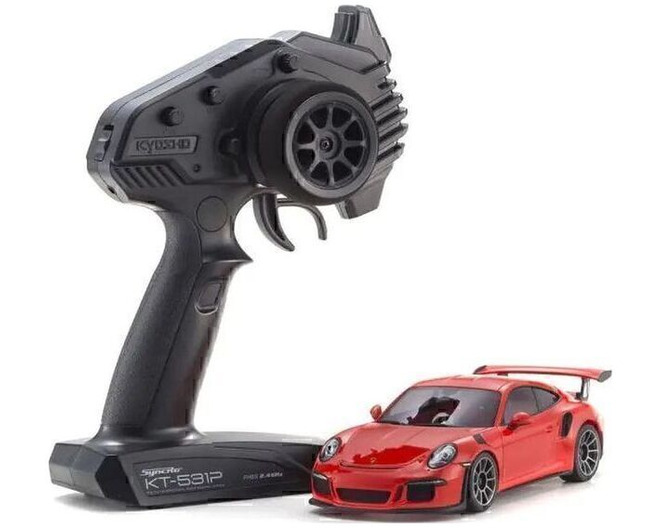 Mini-Z Rwd Porsche 911 GTR Rs Mr-04 Readyset Lavaorange photo