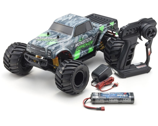 Green RTR MONSTER TRACKER electric 2wd radio controlled monster photo