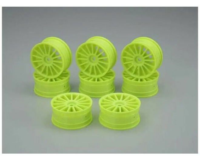 Aero 24 Wheel 15 Spoke Flourescent Yellow 8 pieces photo