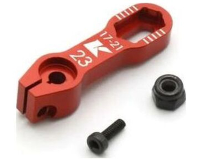Adjustable Aluminum Servo Horn Fzd2 / 17-21 / 23t photo