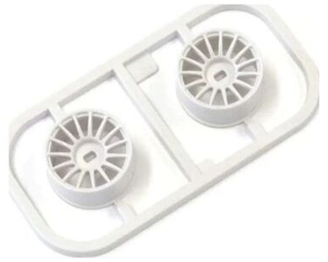 Multi Wheel with Offset 0 White/Awd/2 pieces. photo
