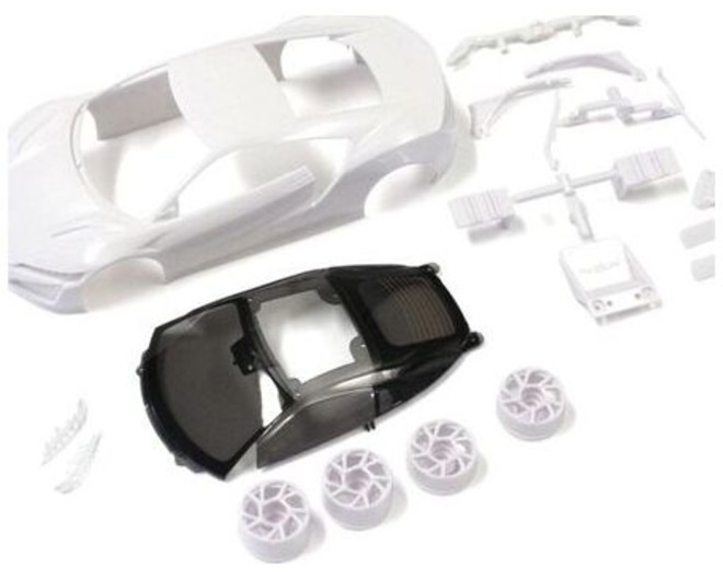Honda Nsx White Body Set W/ Wheels photo