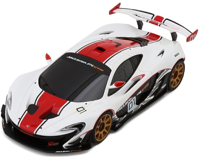 Mr-03w-Mm Mclaren P1 GTR Body (White/Red) photo