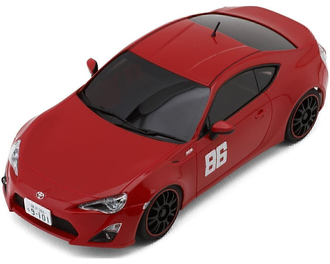 Mini-Z Ma-020 Asc Toyota 86 Mf Ghost Pre-Painted Body (Red) photo