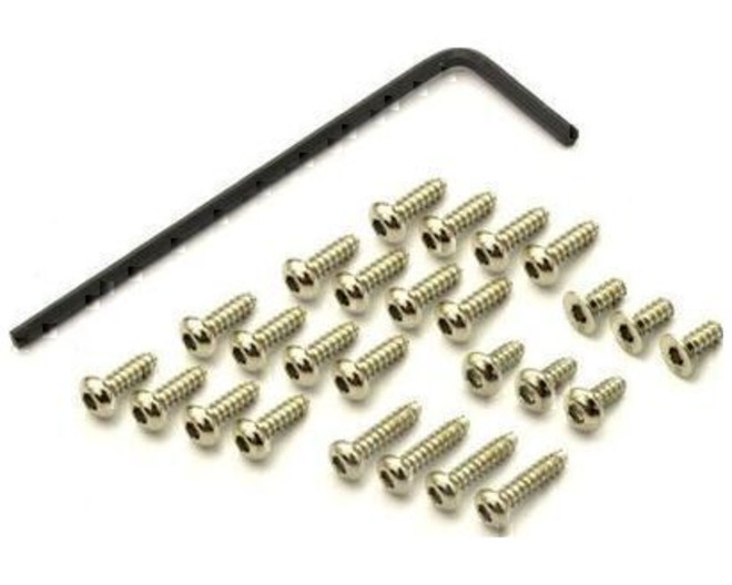 Button Hex Screw Set Mr-03/Nickel photo