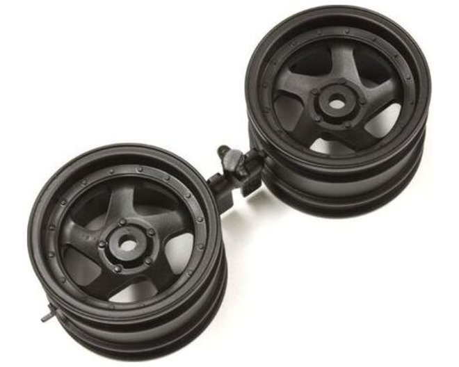 5 Spoke Wheel 43mm Black/2 pieces/Optima photo