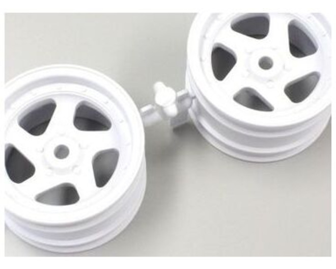 5 Spoke Wheel 43mm White Optima photo