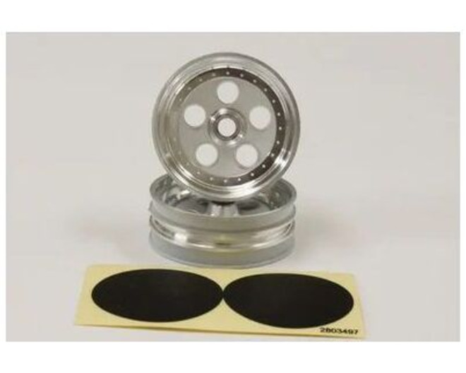 Front Wheel Satin Chrome/2pc/ Tomahawk photo