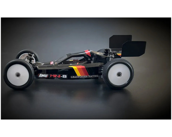 Retro-mod body and wing (clear) for the Losi Mini-B photo