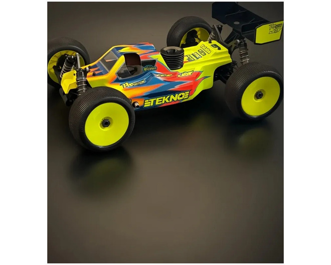 Clear V2 Beretta Truck Body Shell fits Tekno Nt 2.2 photo