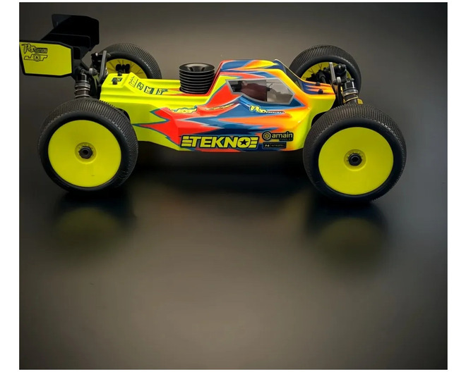 Clear V2 Beretta Truck Body Shell fits Tekno Nt 2.2 photo