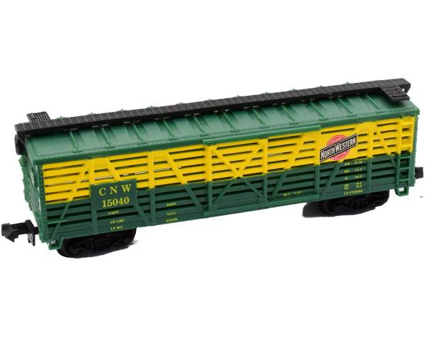 N Scale Chicago North Western Cattle Car photo