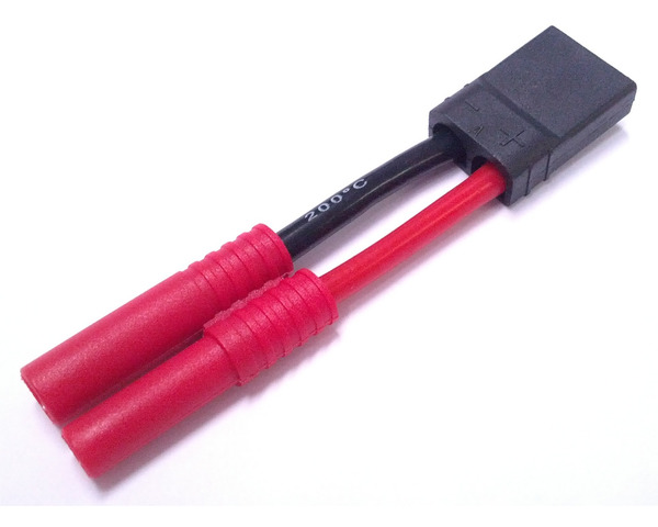 Red Hxt 4mm to Trx Plug Battery Adapter photo