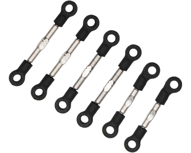 Titanium complete tie rod set (6) Micro B/T photo