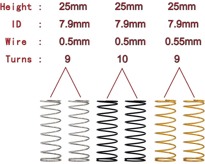 Linear Rate Rear Spring Set Micro B/T photo