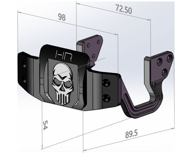 CNC T6 Front Bumper LMT 2 photo