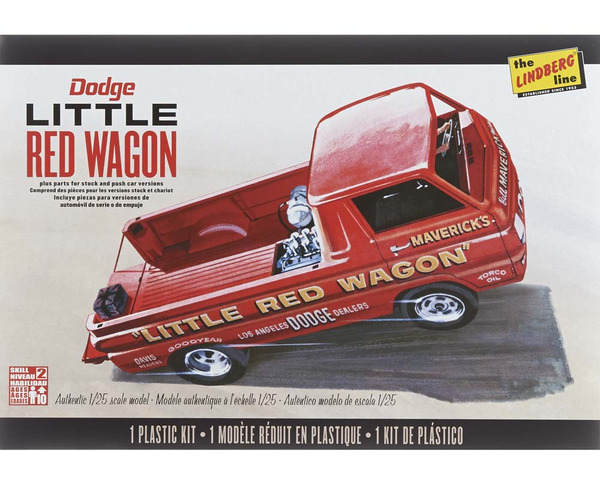 discontinued 1/25 Dodge Little Red Wagon photo